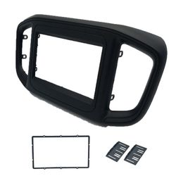 MOLDURA 4216 2DIN FIAT STRADA 2021 PRETO JAPONES/C... - Escutsom