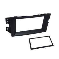 MOLDURA 3175 2DIN KIA MOHAVE PRETA - 2339 - Escutsom