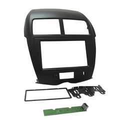 MOLDURA 3180 2DIN MITSUBISHI ASK C/PLACA 08/13 PRE... - Escutsom