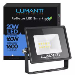 Refletor Led 20W 5500K Branco Frio RL620SE Lumanti... - Espaço Ilumine