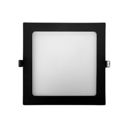 Plafon Painel Led Embutir Quad 18w 22cm Biv 3000K ... - Espaço Ilumine