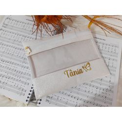 Porta Véus Personalizado - Espiral Música e Moda