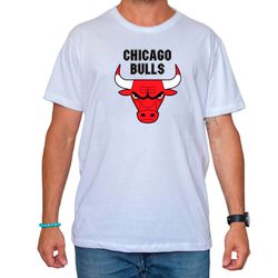 Camiseta Chicago Bulls Branca - Esportistão