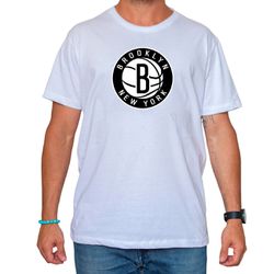 Camiseta Brooklyn Nets Branca - Esportistão