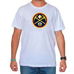 Camiseta Denver Nuggets Branca - Esportistão