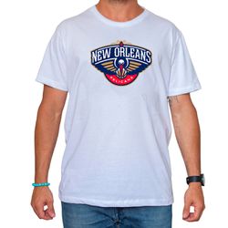 Camiseta New Orleans Pelicans Branca - Esportistão