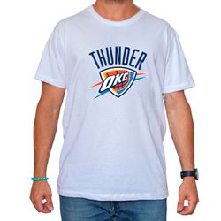 Camiseta Oklahoma City Thunder Branca - Esportistão