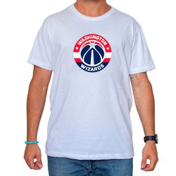 Camiseta Washington Wizards Branca - Esportistão