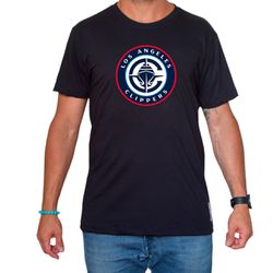Camiseta Los Angeles Clippers Preta - Esportistão