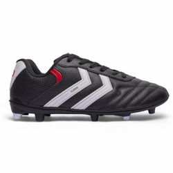 Chuteira Classic Campo Adulto - Preto/Branco - IBAL Esportivos