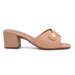 Tamanco Pérola Star Nude - Estalo Shoes