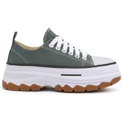 Tênis Cano Baixo Lona Star Grafite - Estalo Shoes