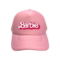 Boné Aba Curva Trucker Barbie - 00032575E - ESTAMPARIA NET 