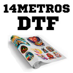 14 Metros Estampa Folha Dtf 100x55 - dtf1235241 - ESTAMPARIA NET 