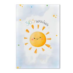Painel Retangular Tema 365 Sorrisos 3 - 1499 - ESTAMPARIA NET 