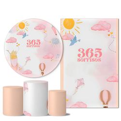 Trio Capas + Painéis Casado Tema 365 Sorrisos 4 - 1503 - ESTAMPARIA NET 