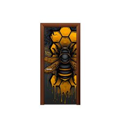 Capa de Porta Veste Facil Com Elástico Tema Abelha - 173 - ESTAMPARIA NET 