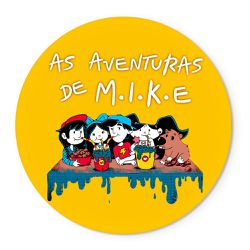 Painel Temático Aventuras de Mike Veste Fácil C/ Elástico - 9511 - ESTAMPARIA NET 