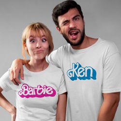 Kit Casal Camiseta Premium T-shirts Barbie Ken - 00032524E01 - ESTAMPARIA NET 