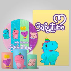 Trio Capas + Painéis Casado Tema Baby Tube Veste Fácil - 9523 - ESTAMPARIA NET 