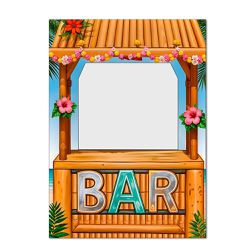 Painel Vazado Retangular Tema Bar - 1746 - ESTAMPARIA NET 
