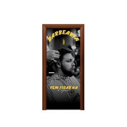 Capa de Porta Veste Facil Com Elástico Tema Barbearia - 167 - ESTAMPARIA NET 