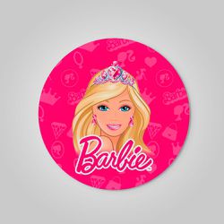 Painel Temático Barbie Novo Veste Fácil C/ Elástico - 9502 - ESTAMPARIA NET 