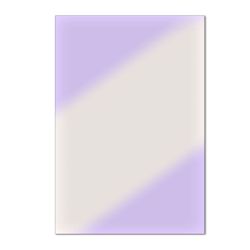 Painel Retangular Tema Borboletas Lilas - 1647 - ESTAMPARIA NET 