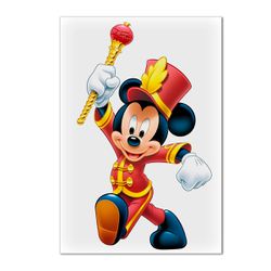 Painel Retangular Tema Circo Do Mickey - 1380 - ESTAMPARIA NET 