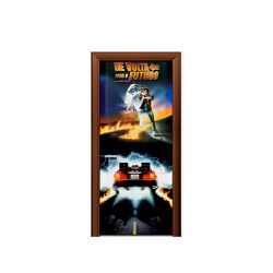 Capa de Porta Veste Facil Com Elástico Tema De Volta Para o Futuro - 9558 - ESTAMPARIA NET 