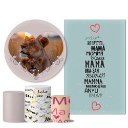 Trio Capas + Painéis Casado Tema Dia Das Mães 6 - 1639 - ESTAMPARIA NET 