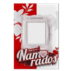 Painel Vazado Retangular Tema Dia dos Namorados 5 - 1844 - ESTAMPARIA NET 