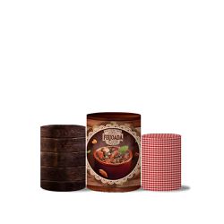 Trio Capas Cilindro Tema Feijoada 3 - 1680 - ESTAMPARIA NET 
