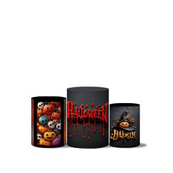 Trio Capas Cilindro Tema Halloween 10 - 1804 - ESTAMPARIA NET 