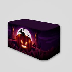 Capa de Mesa Tema Halloween Abobora - Halloween 2 - ESTAMPARIA NET 