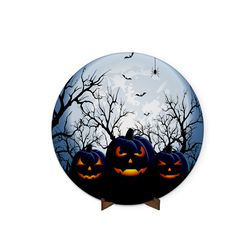 Painel Redondo 50x50 Tema Halloween - Halloween - ESTAMPARIA NET 