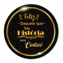 Painel Redondo Veste Fácil C/ Elástico Aniversário - 1864 - ESTAMPARIA NET 