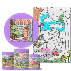 Trio Capas + Painéis Casado Veste Fácil Bobbie Goods Roxo - 1937 - ESTAMPARIA NET 