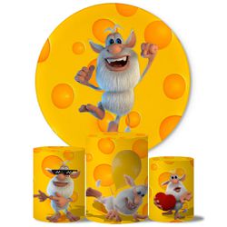 Trio de Capas Cilindros + Painel Veste Fácil Tema Booba - 9533 - ESTAMPARIA NET 