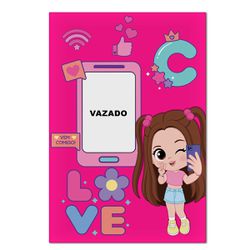 Painel Vazado Retangular Cacau Haxkar 1 - 1876 - ESTAMPARIA NET 