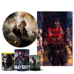 Trio Capas + Painéis Casado Call Of Duty - 9599 - ESTAMPARIA NET 