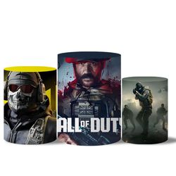 Trio Capas Cilindros Tema Call Of Duty - 9599 - ESTAMPARIA NET 