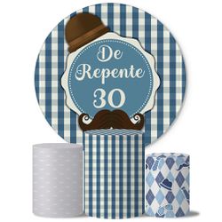 Trio Capas Cilindros + Painel Veste Fácil De Repente 30 - 1928 - ESTAMPARIA NET 