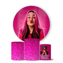 Trio Capas Cilindros + Painel Tema Emily Vick - 1264 - ESTAMPARIA NET 
