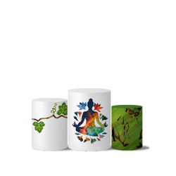 Trio Capas Cilindros Veste Fácil Espiritismo - 1909 - ESTAMPARIA NET 
