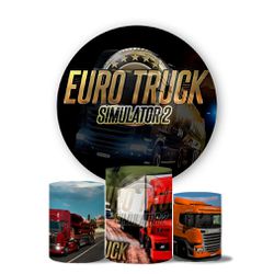 Trio Capas Cilindros + Painel Veste Fácil Euro Truck - 1920 - ESTAMPARIA NET 