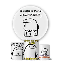 Trio Capas Cilindros + Painel Veste Fácil Flork Surtado - 1889 - ESTAMPARIA NET 