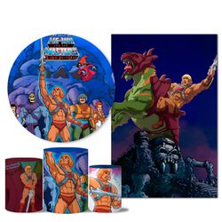 Trio Capas + Painéis Casado Veste Fácil He-man - 1891 - ESTAMPARIA NET 
