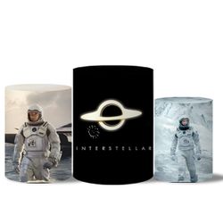 Trio Capas Cilindro Tema Interstellar - 1171 - ESTAMPARIA NET 