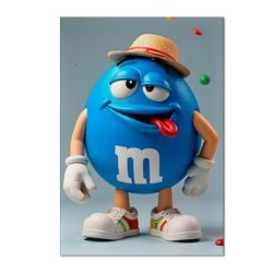 Painel Festa Retangular M&M's - 1197 - ESTAMPARIA NET 